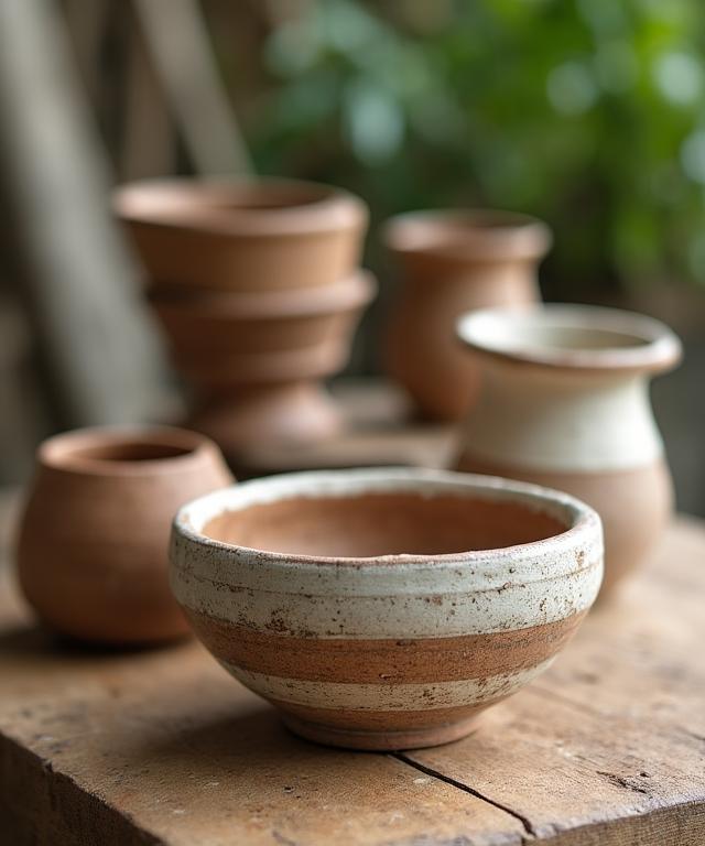Handcrafted eco-friendly pottery made with sustainable materials in Nauru